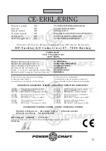 Preview for 15 page of Power Craft 11544 Instruction Manual