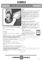 Preview for 8 page of Power Craft 11942 Instruction Manual