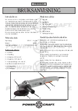 Preview for 9 page of Power Craft 11942 Instruction Manual