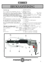 Предварительный просмотр 7 страницы Power Craft 26182 Instruction Manual