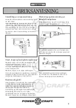 Preview for 8 page of Power Craft 26182 Instruction Manual