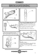 Предварительный просмотр 9 страницы Power Craft 26182 Instruction Manual