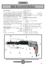 Preview for 11 page of Power Craft 26182 Instruction Manual