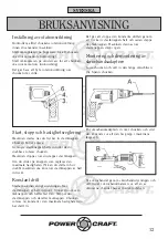 Preview for 12 page of Power Craft 26182 Instruction Manual