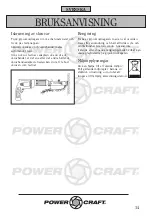 Preview for 14 page of Power Craft 26182 Instruction Manual