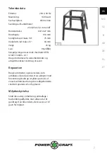 Предварительный просмотр 7 страницы Power Craft 31111 Original Manual