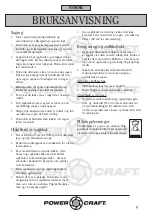 Предварительный просмотр 9 страницы Power Craft 33331 Instruction Manual