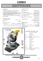 Предварительный просмотр 15 страницы Power Craft 33331 Instruction Manual