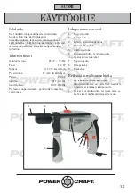 Предварительный просмотр 12 страницы Power Craft 44000 Instruction Manual