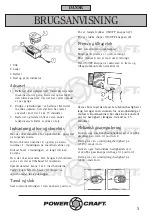 Предварительный просмотр 5 страницы Power Craft 4500 Instruction Manual