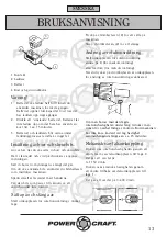 Preview for 13 page of Power Craft 4500 Instruction Manual