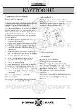 Preview for 16 page of Power Craft 4500 Instruction Manual