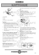 Предварительный просмотр 17 страницы Power Craft 4500 Instruction Manual