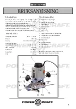 Preview for 9 page of Power Craft 47000 Instruction Manual