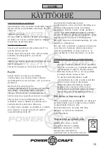 Preview for 14 page of Power Craft 47000 Instruction Manual