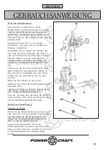 Preview for 19 page of Power Craft 47000 Instruction Manual