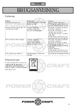 Предварительный просмотр 6 страницы Power Craft 48000 Instruction Manual