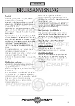 Предварительный просмотр 9 страницы Power Craft 48000 Instruction Manual