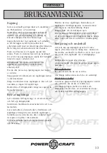 Preview for 13 page of Power Craft 48000 Instruction Manual