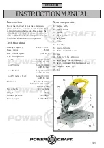 Предварительный просмотр 19 страницы Power Craft 48000 Instruction Manual