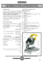 Предварительный просмотр 23 страницы Power Craft 48000 Instruction Manual