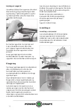 Preview for 10 page of Power Craft 48205 Instruction Manual