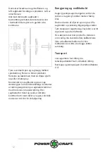 Preview for 12 page of Power Craft 48205 Instruction Manual