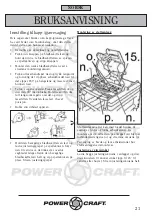 Preview for 21 page of Power Craft 48450 Instruction Manual