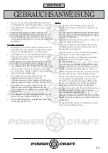 Preview for 65 page of Power Craft 48450 Instruction Manual