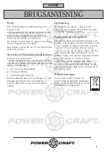 Предварительный просмотр 7 страницы Power Craft 54180 Instruction Manual