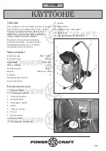 Предварительный просмотр 16 страницы Power Craft 54180 Instruction Manual