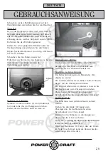 Preview for 26 page of Power Craft 54180 Instruction Manual