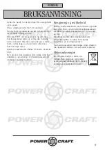 Предварительный просмотр 6 страницы Power Craft 54480 Instruction Manual