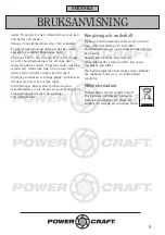 Preview for 8 page of Power Craft 54480 Instruction Manual