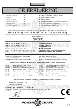 Preview for 17 page of Power Craft 54480 Instruction Manual