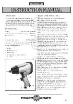 Preview for 15 page of Power Craft 54839 Instruction Manual