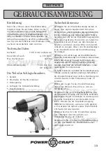 Preview for 18 page of Power Craft 54839 Instruction Manual