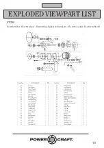 Предварительный просмотр 16 страницы Power Craft 54843 Instruction Manual