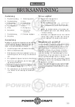 Предварительный просмотр 11 страницы Power Craft 54846 Instruction Manual