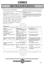 Предварительный просмотр 10 страницы Power Craft 54849 Instruction Manual