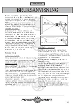 Предварительный просмотр 13 страницы Power Craft 54849 Instruction Manual