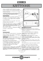 Preview for 17 page of Power Craft 54849 Instruction Manual