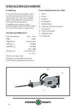 Preview for 8 page of Power Craft 55111 Manual