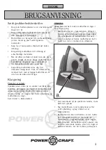 Предварительный просмотр 4 страницы Power Craft 55999 Instruction Manual