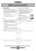 Предварительный просмотр 5 страницы Power Craft 55999 Instruction Manual