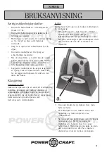 Предварительный просмотр 7 страницы Power Craft 55999 Instruction Manual