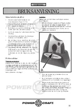 Предварительный просмотр 10 страницы Power Craft 55999 Instruction Manual