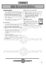 Предварительный просмотр 11 страницы Power Craft 55999 Instruction Manual