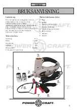 Предварительный просмотр 5 страницы Power Craft 56671 Instruction Manual