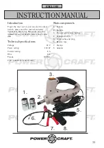 Предварительный просмотр 11 страницы Power Craft 56671 Instruction Manual